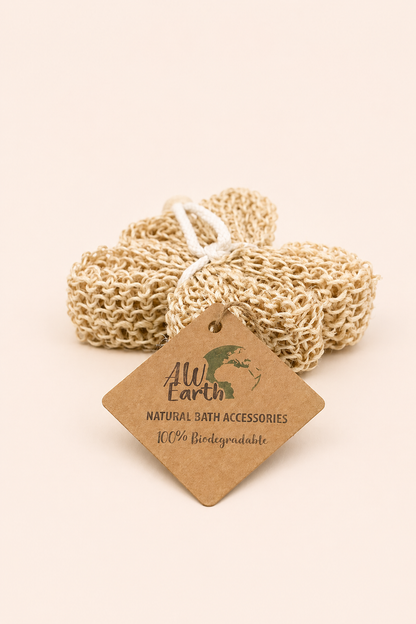 Sisal exfolierende sterspons