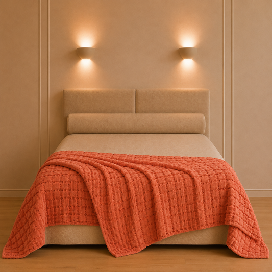 Swami sprei terracottarood