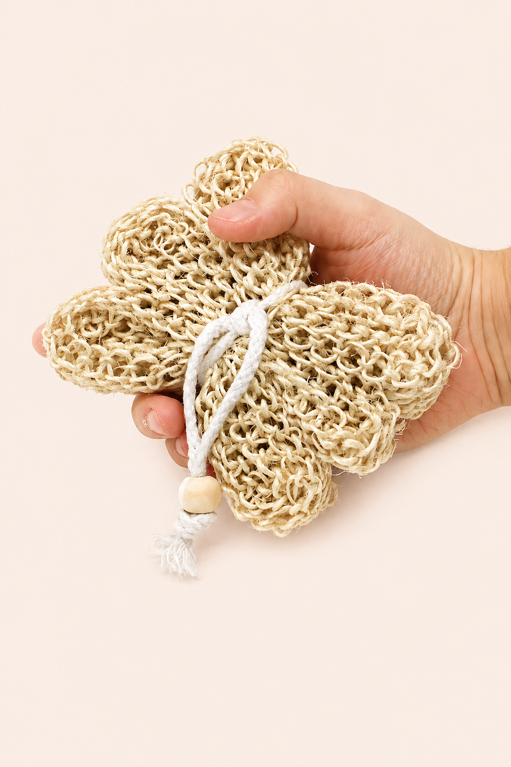 Sisal exfolierende sterspons