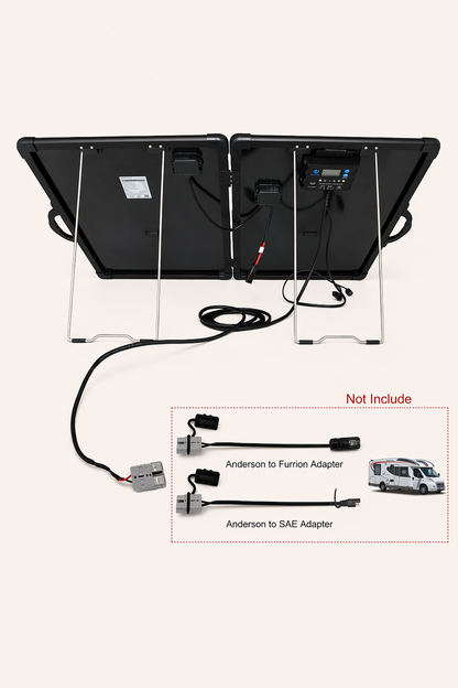ACOPower Plk 120W Portable Solar Panel Kit, Lightweight Briefcase with