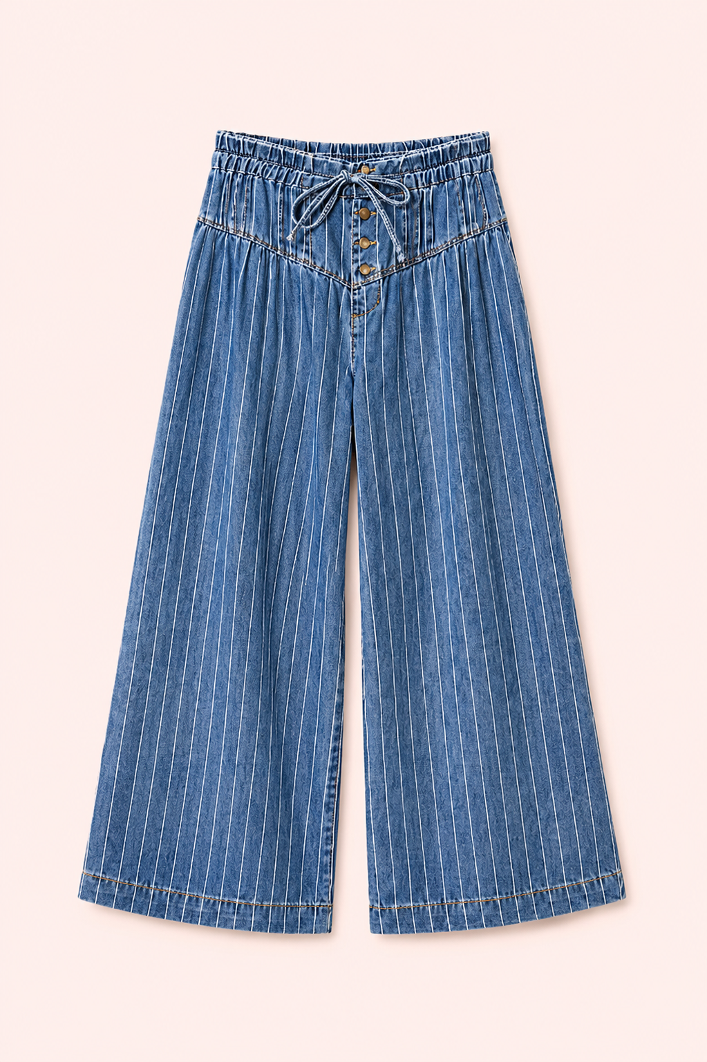 Jeans met wijde pijpen