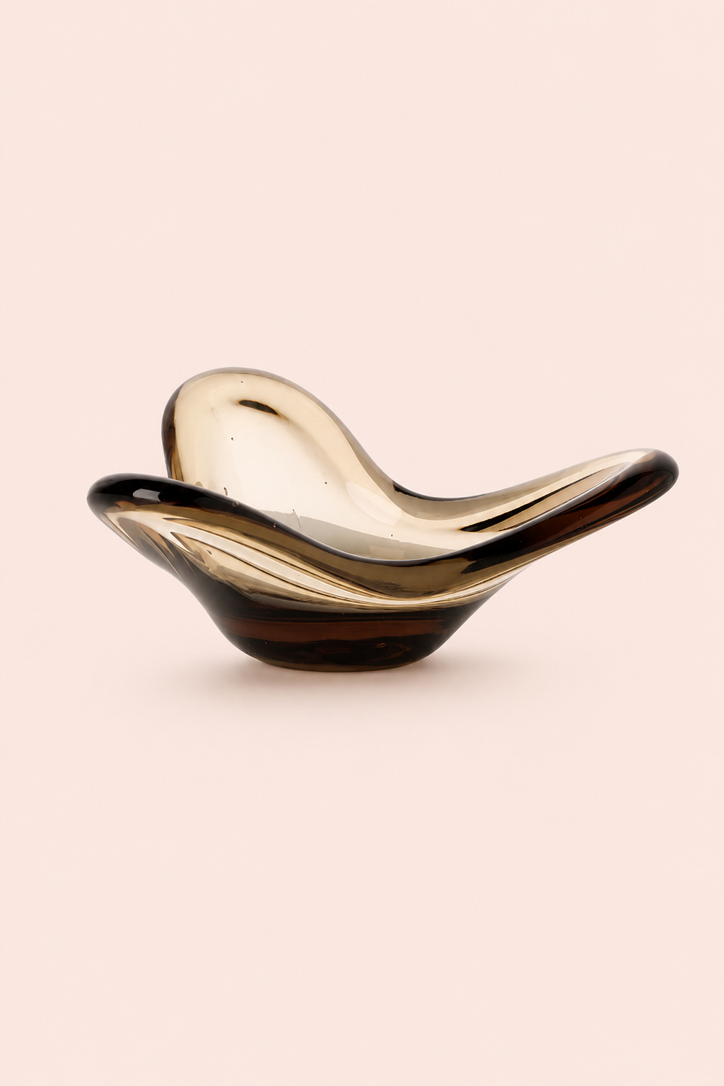 Liquid form kandelaar rookglas