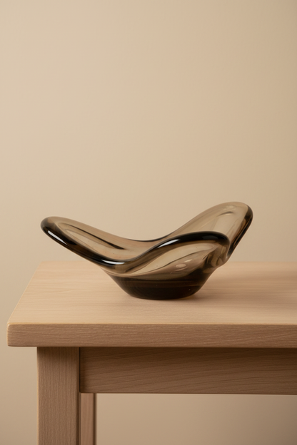 Liquid form kandelaar rookglas