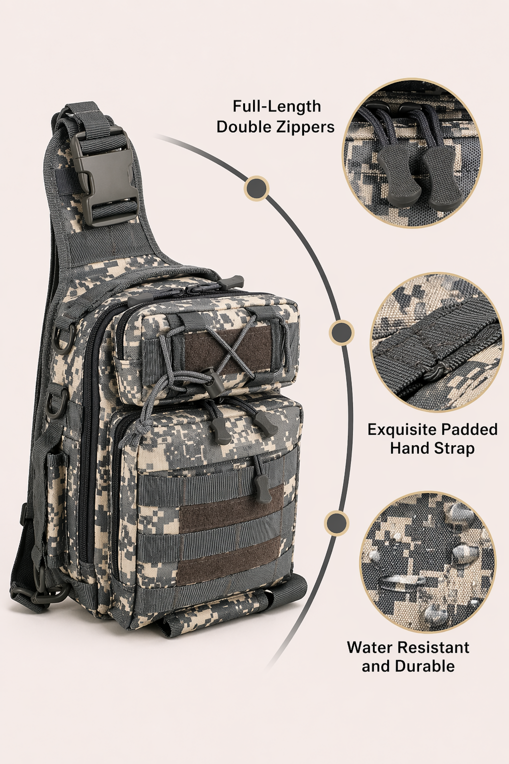 LUXHMOX Fishing Tackle Backpack Waterproof for Outdoor Gear Storage