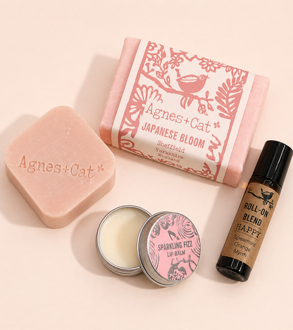 Agnes + Cat Wohlfühlgeschenkset - Bloom & Bliss