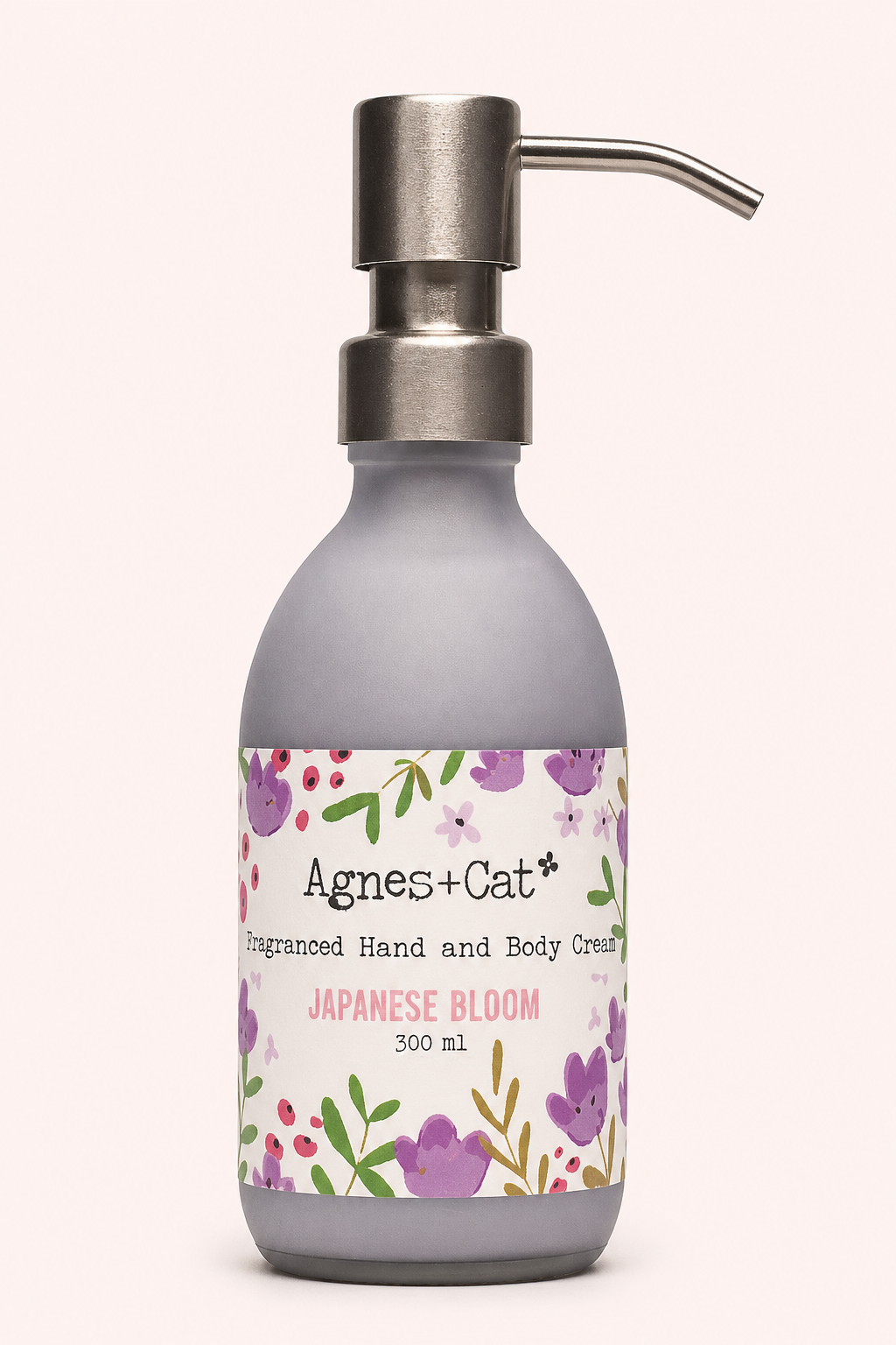Hand en bodycrème met Japanse bloesemgeur