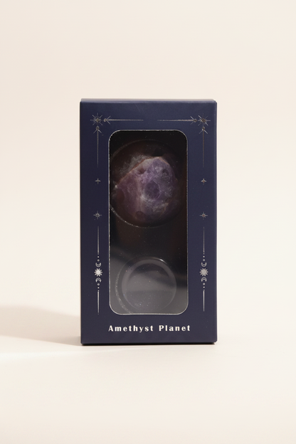 Amethyst Planet Gift Box