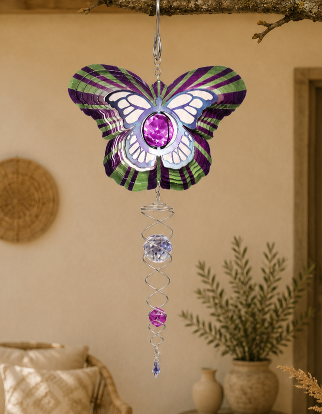 Vlinder windspinner