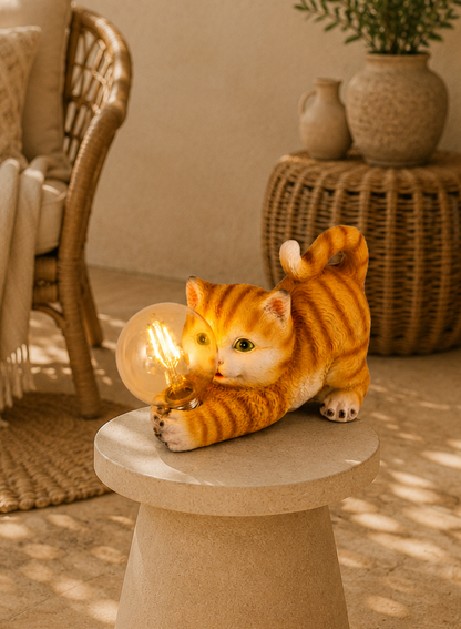 Solar LED  Outdoor Lamp "Cat"