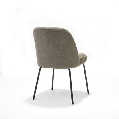 Comfortabele stoel in beige bekleding