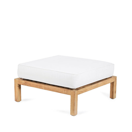 Moyo modulaire poef in teakhout