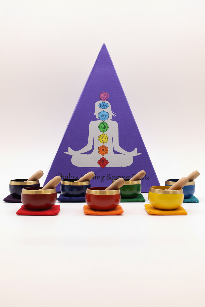 Chakra Healing Singing Bowls Set