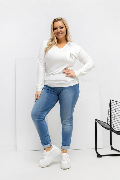  Plus size blouse model 223934 Relevance 