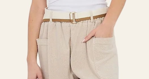  corduroy broek model 225426 Rue Paris 
