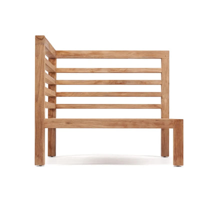 Moyo modulaire hoeksofa links in teakhout