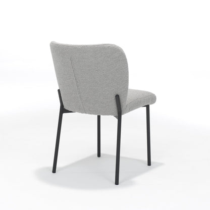 Comfortabele stoel Ventura in teddy natural