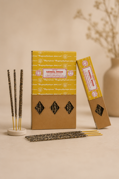 Satya sandal wood smudge wierookstokjes 25g
