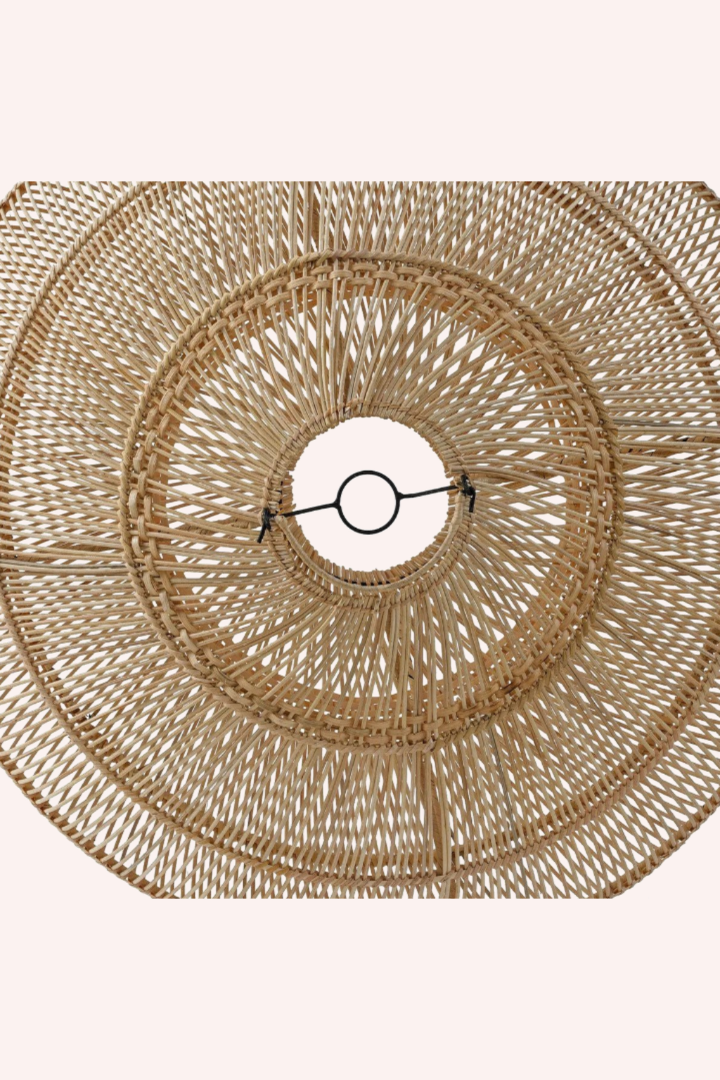 Macaron hanglamp naturel rotan