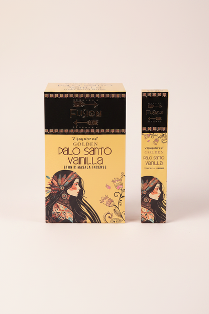 Vijayshree Golden Palo Santo Vanilla Incense