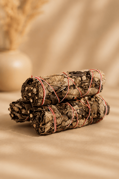 Zwarte yerba santa smudge stick 15 cm
